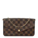 Superfake Louis Vuitton Damier Ebene Pochette Felicie Wallet