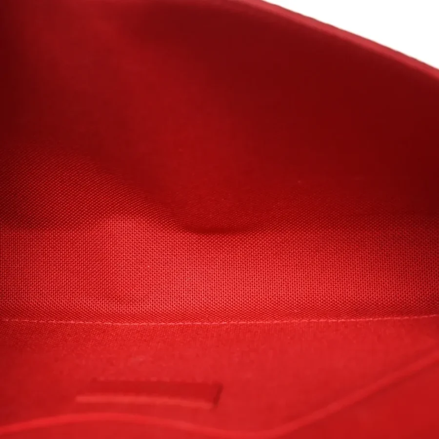 Superfake Louis Vuitton Damier Ebene Pochette Felicie Wallet - Image 5