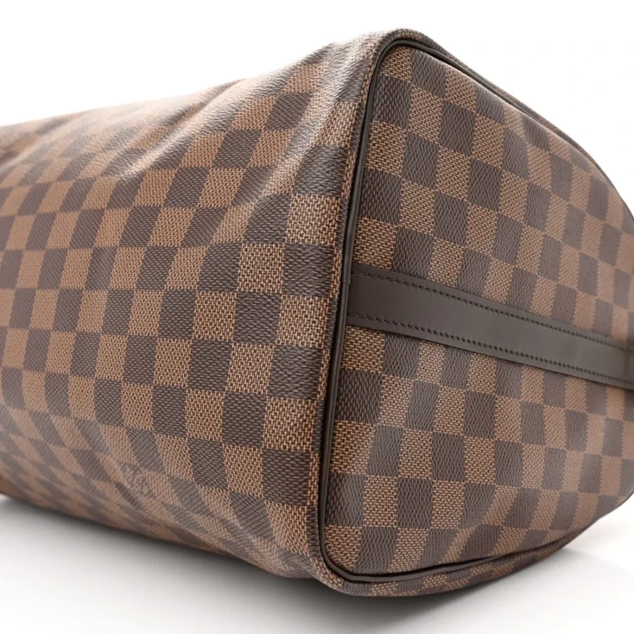 Louis Vuitton Damier Ebene Speedy Replica with Gold Hardware - Image 2