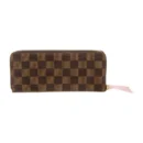 Louis Vuitton Damier Ebene Replica Wallet Mirror Quality Details