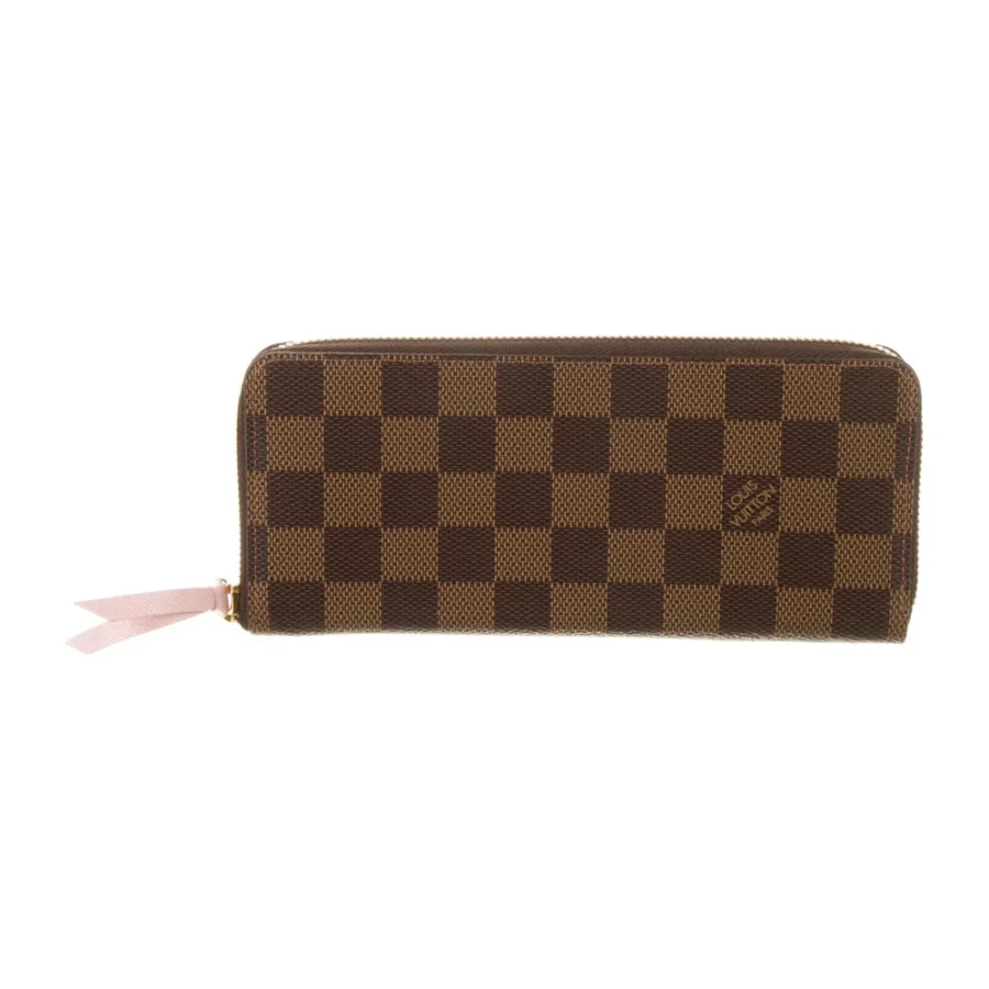 Louis Vuitton Damier Ebene Replica Wallet Mirror Quality Details - Image 3