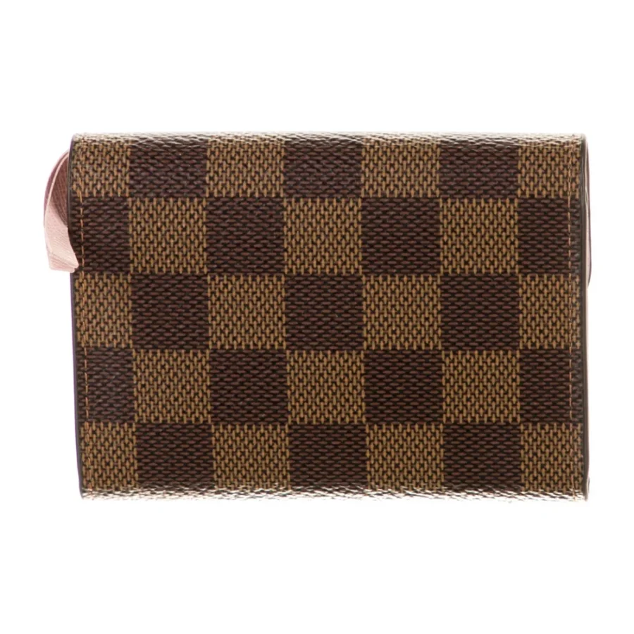LV Damier Ebene Replica Rosalie Coin Purse in Gold Hardware - Image 3