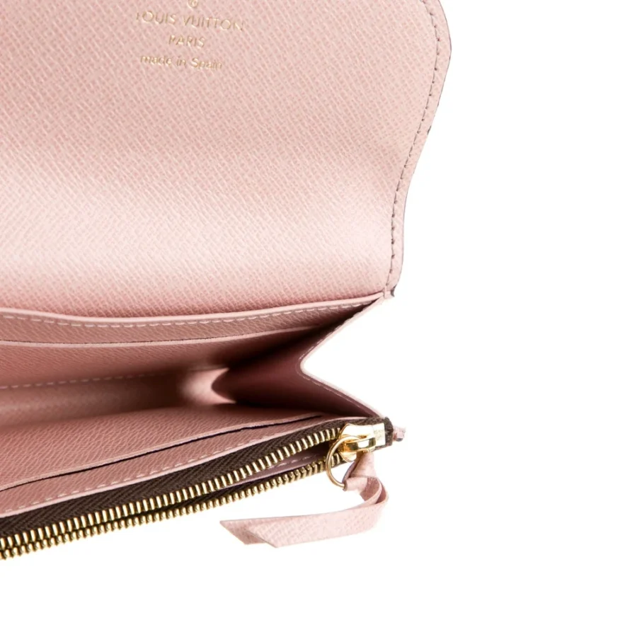 LV Damier Ebene Replica Rosalie Coin Purse in Gold Hardware - Image 2