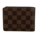 Superclone Quality Louis Vuitton Brown Damier Ebene Wallet