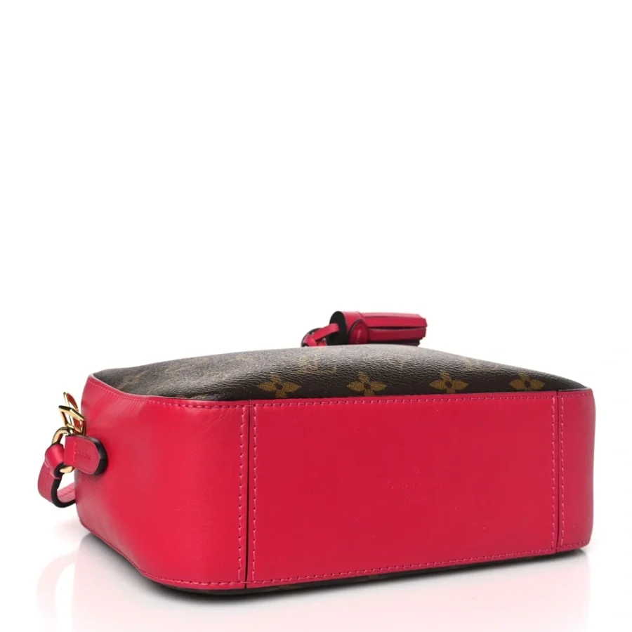 Louis Vuitton Freesia Monogram Canvas Saintonge Brass Hardware Luxury Reps - Image 8