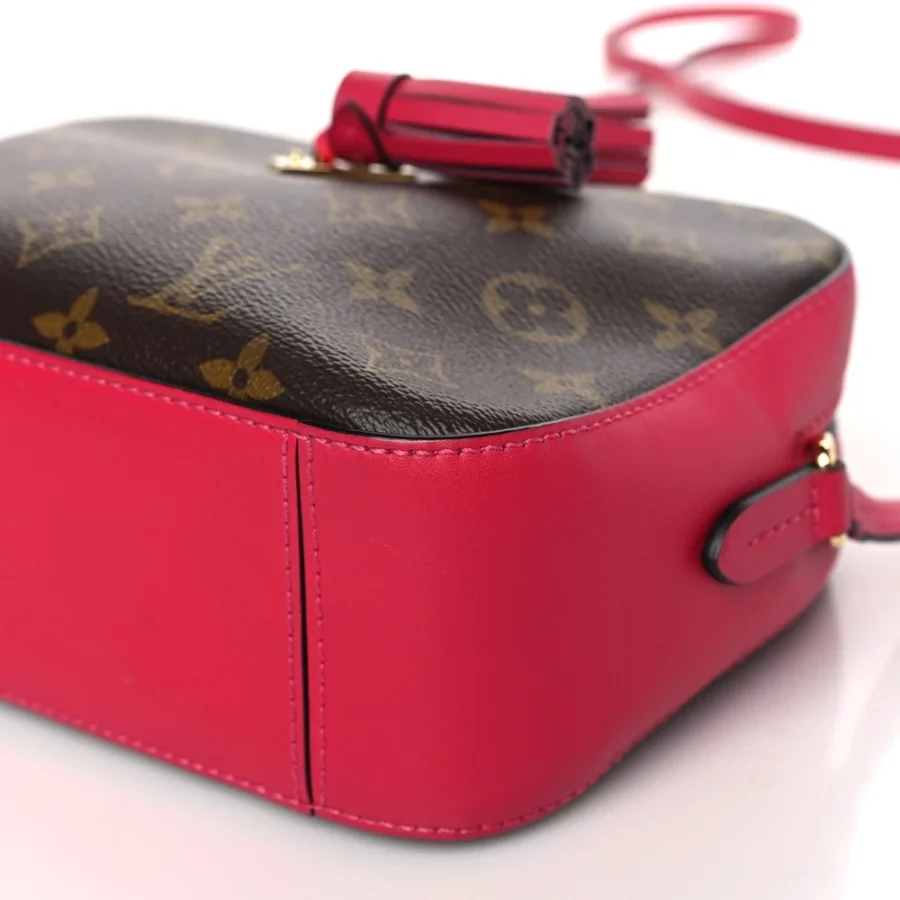 Louis Vuitton Freesia Monogram Canvas Saintonge Brass Hardware Luxury Reps - Image 2