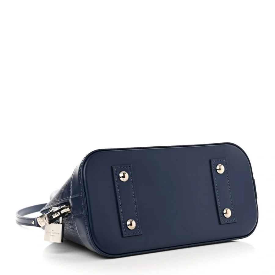 Superfake Louis Vuitton Indigo Epi Alma BB with Silver Hardware - Image 6