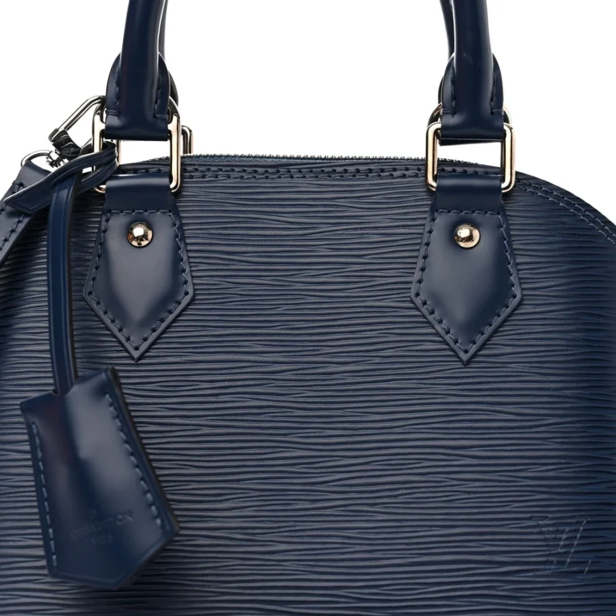Superfake Louis Vuitton Indigo Epi Alma BB with Silver Hardware - Image 5