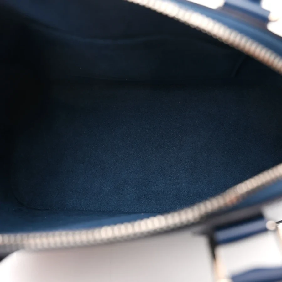 Superfake Louis Vuitton Indigo Epi Alma BB with Silver Hardware - Image 4