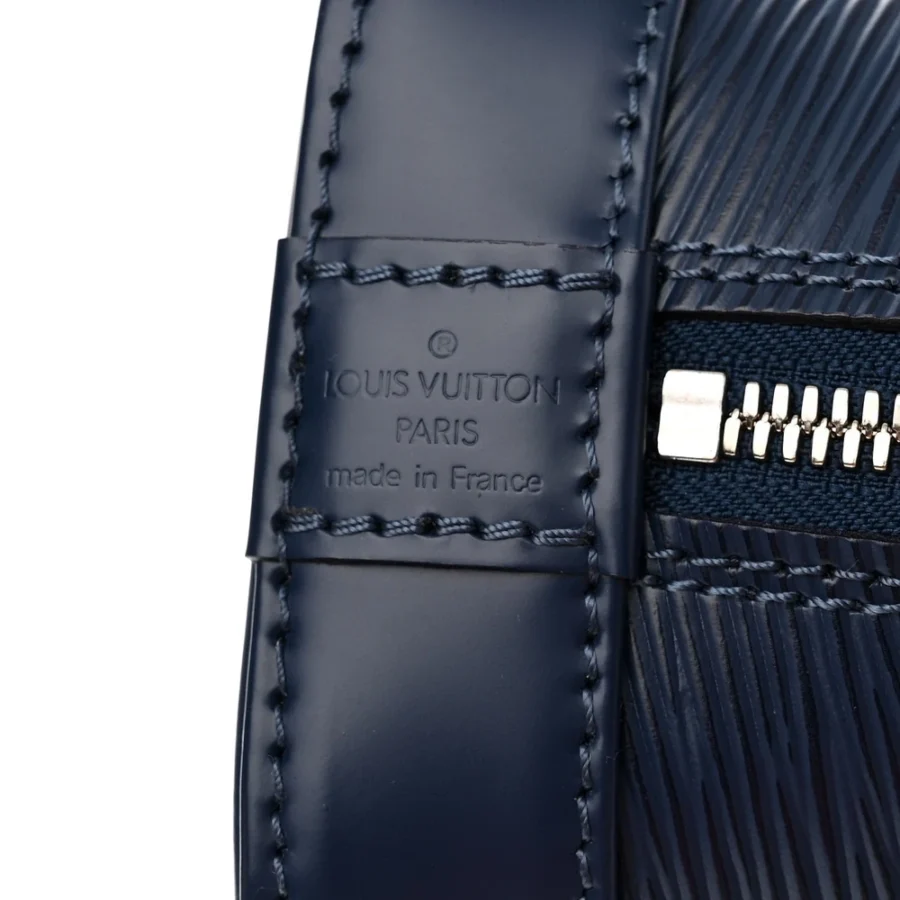 Superfake Louis Vuitton Indigo Epi Alma BB with Silver Hardware - Image 2
