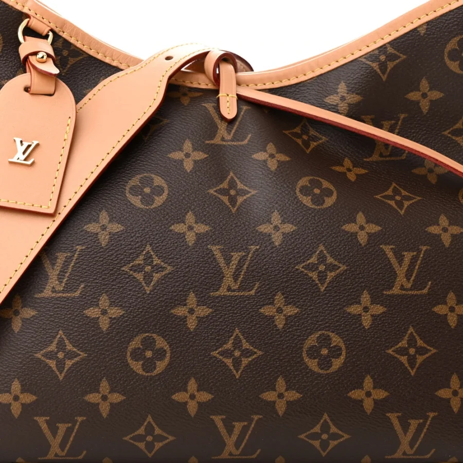 Superfake Louis Vuitton Monogram CarryAll PM – Gold Hardware - Image 6
