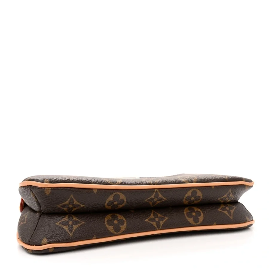 High-end LV Liv Pochette PM Replica – Gold Hardware Perfection - Image 7
