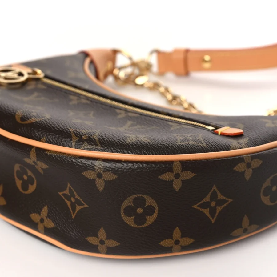 Monogram Canvas Louis Vuitton Loop PM Replica with Gold Hardware - Image 2