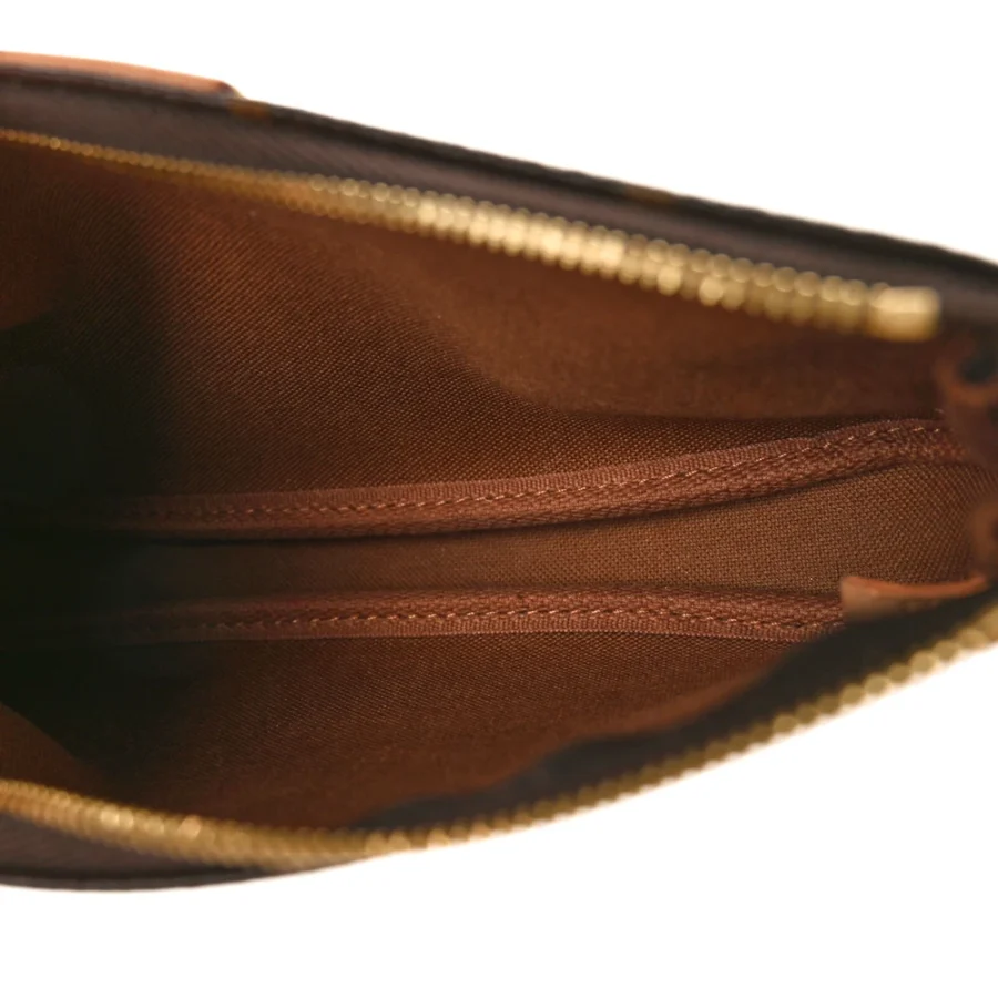 LV Monogram Canvas Multi Pochette Accessories Mini Pochette Gold Reps - Image 3