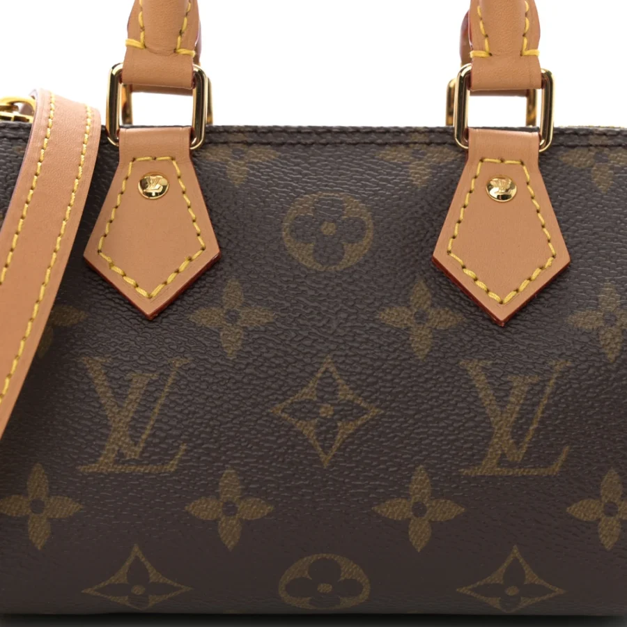 Mirror Quality Louis Vuitton Nano Speedy Replica Handbag - Image 6
