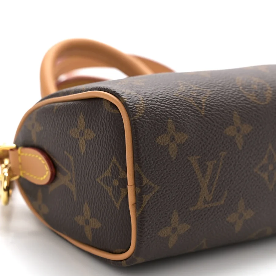 Mirror Quality Louis Vuitton Nano Speedy Replica Handbag - Image 3