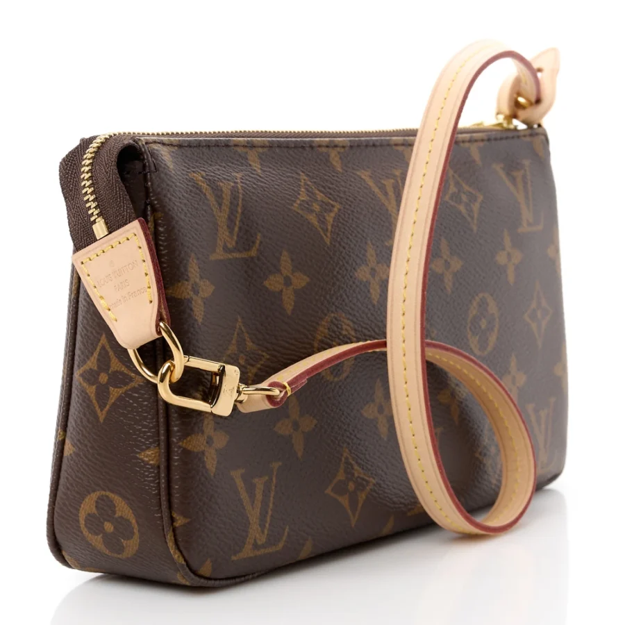 Louis Vuitton Monogram Canvas Pochette Accessoires NM BB Gold Hardware Top quality Replica - Image 8