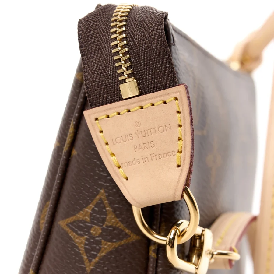 Louis Vuitton Monogram Canvas Pochette Accessoires NM BB Gold Hardware Top quality Replica - Image 4