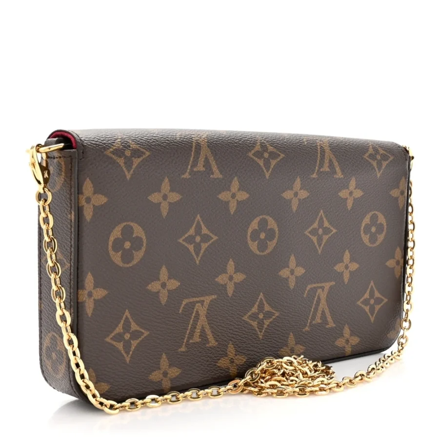 Monogram Canvas Pochette Felicie Replica Handbag – Mirror-Like Quality - Image 8