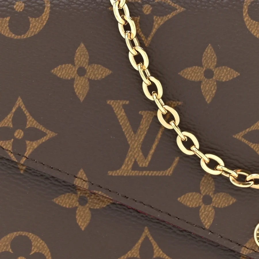 Monogram Canvas Pochette Felicie Replica Handbag – Mirror-Like Quality - Image 6