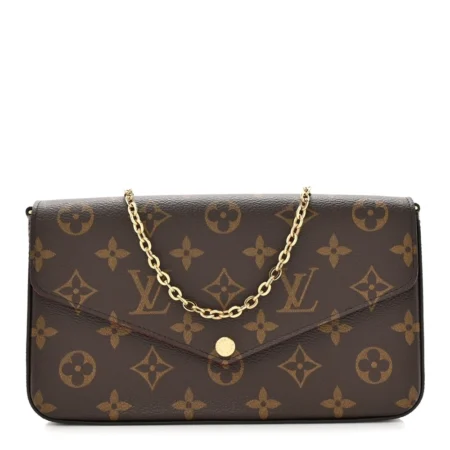 Monogram Canvas Pochette Felicie Replica Handbag – Mirror-Like Quality
