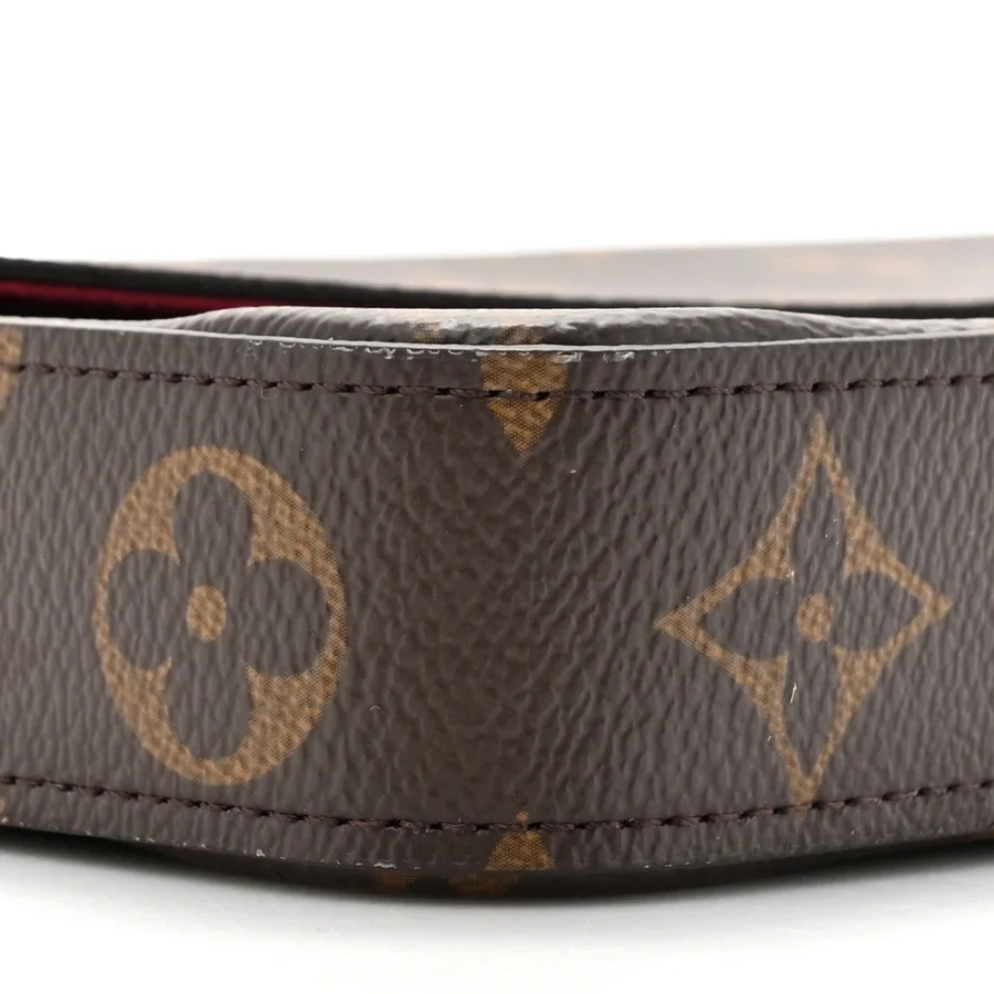 Monogram Canvas Pochette Felicie Replica Handbag – Mirror-Like Quality - Image 9