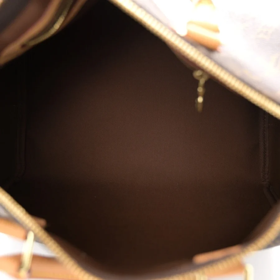 Replica Louis Vuitton Speedy Bandouliere 30 with Brass Hardware - Image 6
