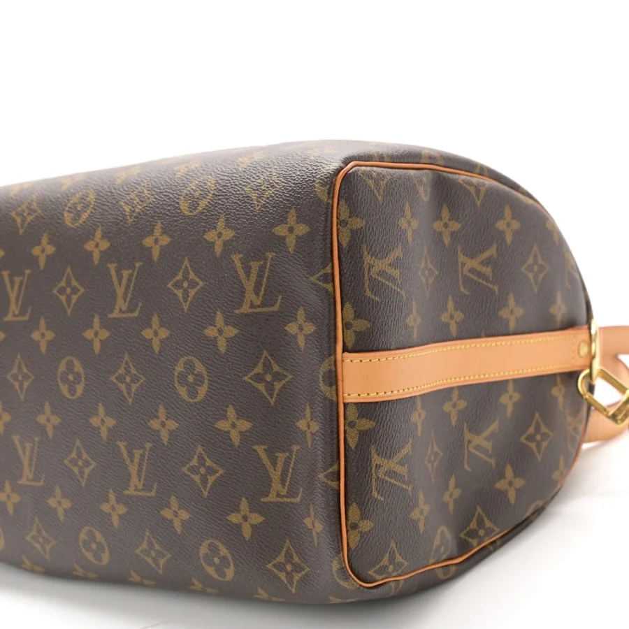 Replica Louis Vuitton Speedy Bandouliere 30 with Brass Hardware - Image 5