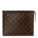 Replica Handbags – Louis Vuitton Monogram Pouch in Mirror Quality