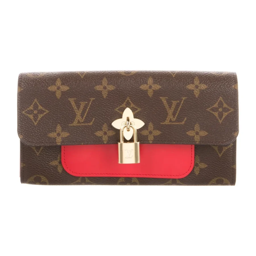 Superfake Louis Vuitton Wallet in Monogram Canvas and Gold - Image 3