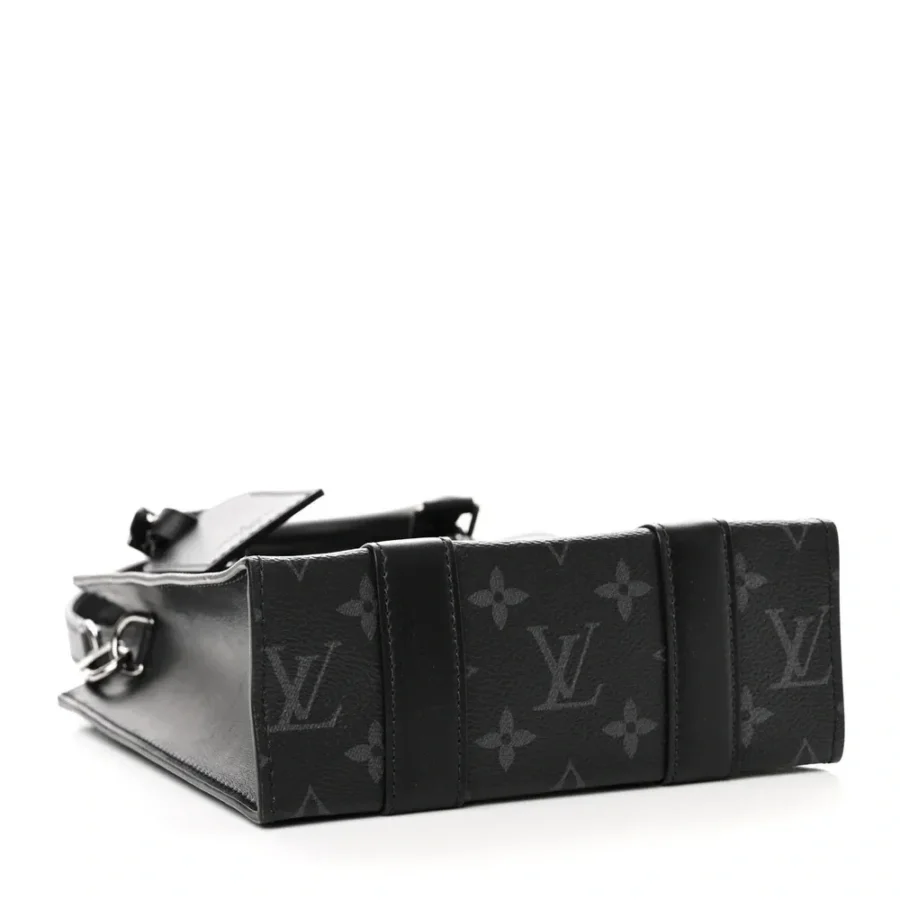 Replica Louis Vuitton Monogram Eclipse Mini Sac Plat Bag - Image 3