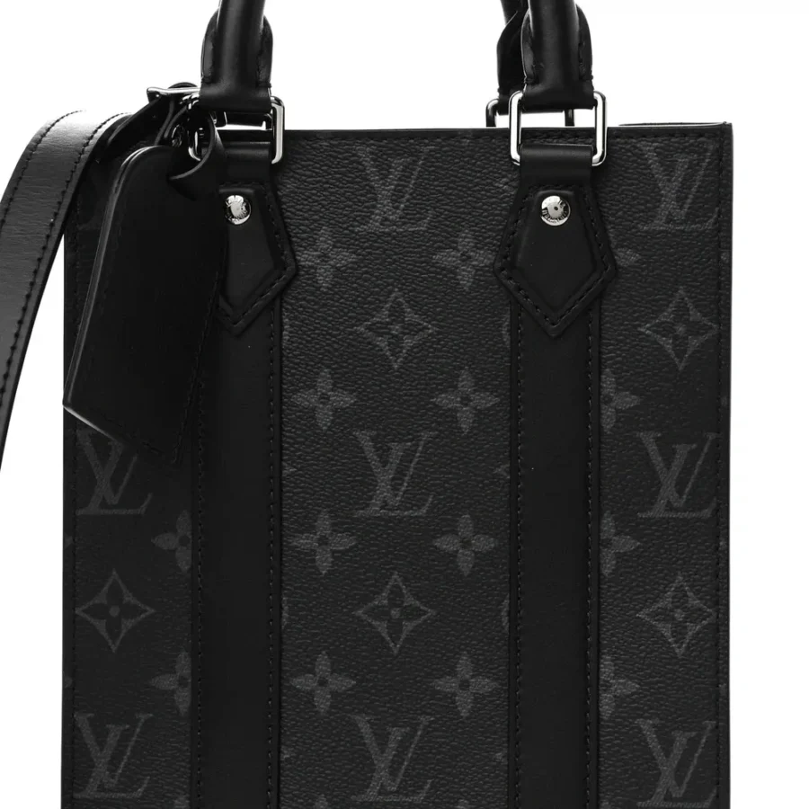 Replica Louis Vuitton Monogram Eclipse Mini Sac Plat Bag - Image 7