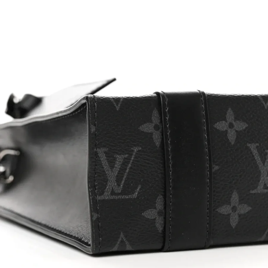 Replica Louis Vuitton Monogram Eclipse Mini Sac Plat Bag - Image 4