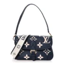 Mirror Quality Louis Vuitton Diane PM in Navy Creme Monogram Replica