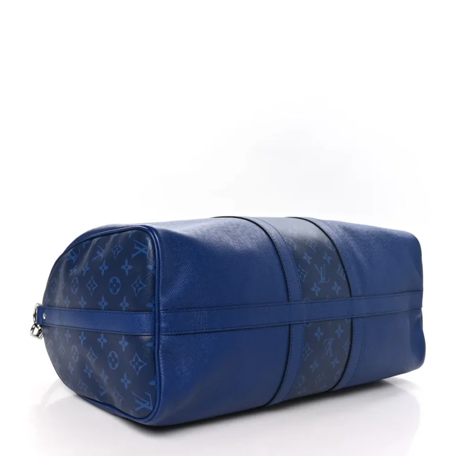 Replica Louis Vuitton Keepall 50 – Pacific Blue & Monogram Elegance - Image 3