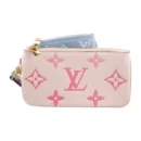 Super Clone Louis Vuitton in Monogram Pink Empreinte Leather