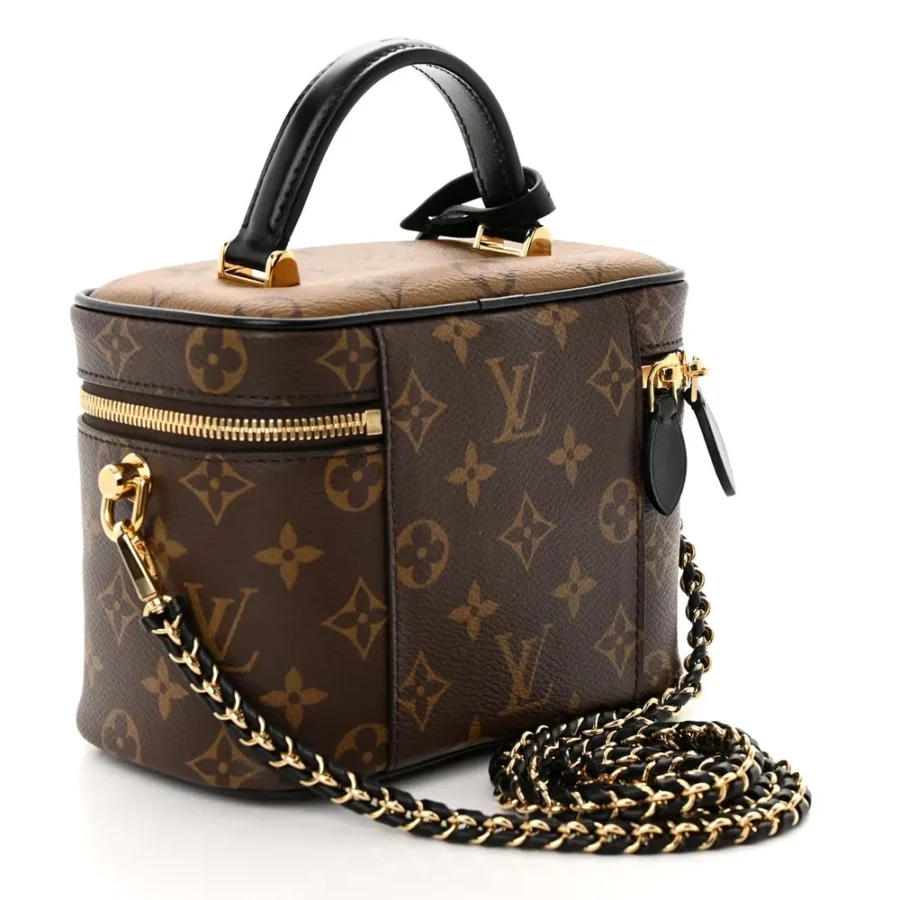 Replica Louis Vuitton Vanity PM with Gold Hardware – Mirror Finish - Image 8