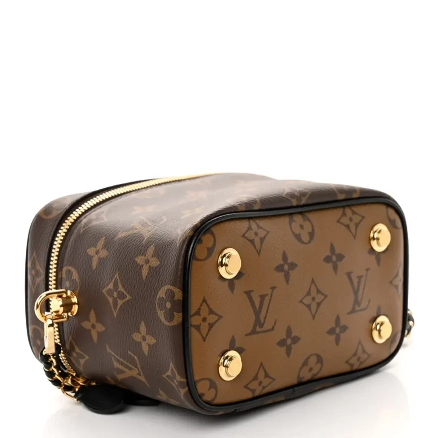 Replica Louis Vuitton Vanity PM with Gold Hardware – Mirror Finish - Image 3