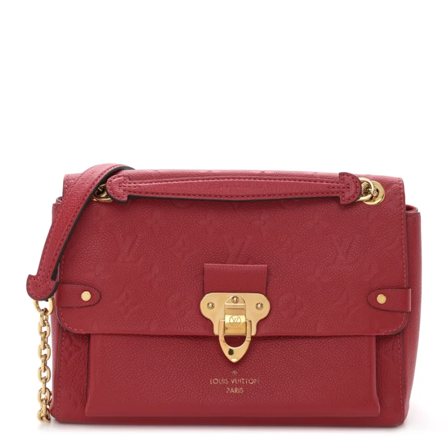 Louis Vuitton Scarlet Empreinte Leather Vavin PM Brass Hardware Replicas