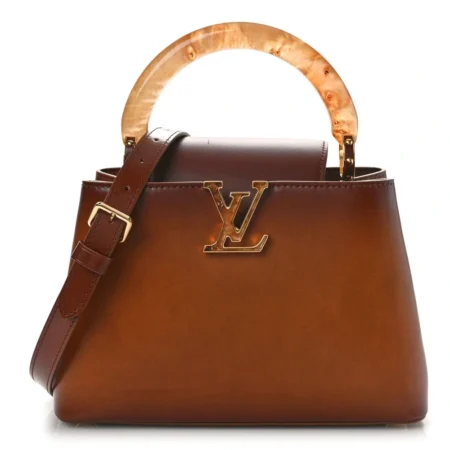 Smoked Tan Louis Vuitton Replica with Gold Hardware