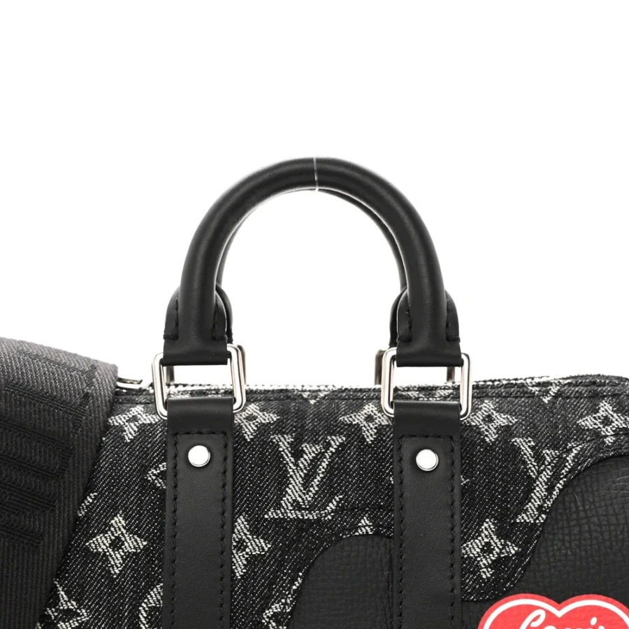 Mirror Quality Replica Louis Vuitton Keepall XS – Monogram Denim Drip - Image 6