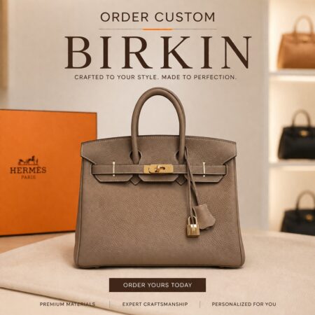 Personalized Leather & Color Birkin Highest Quality Grade Replica