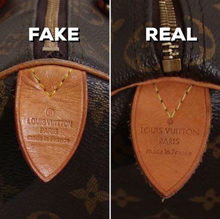 real vs fake louis vuitton bag handle stitching comparison