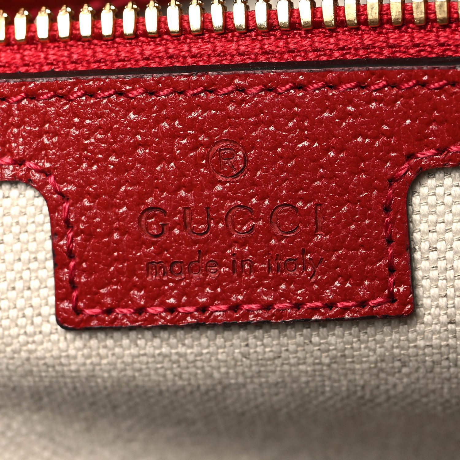 Gucc! Textured Dollar Calfskin Web Large Duffle Bag Red – Super Clone Travel Bag - Image 3
