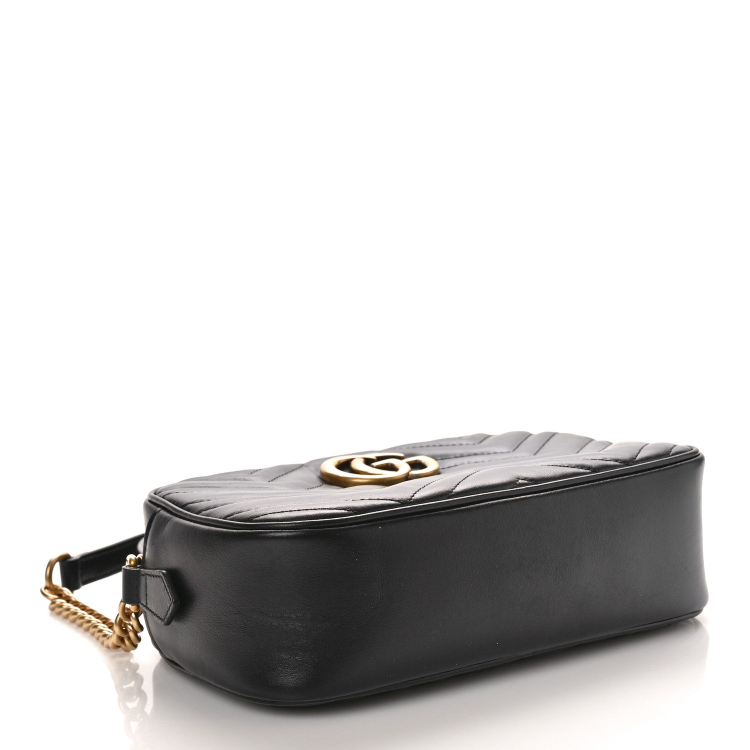 Gucc! GG Marmont Black Calfskin Leather – 1:1 Mirror Quality Handbag - Image 7