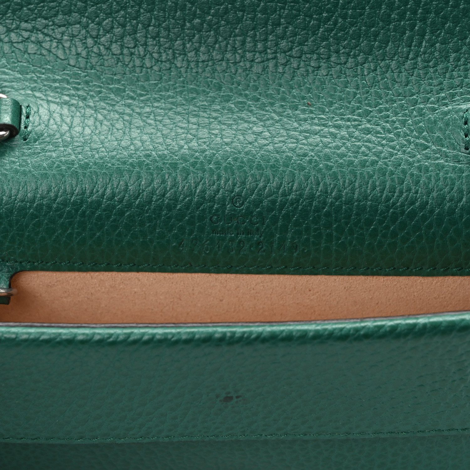 GG Dollar Calfskin Crystal Super Mini Dionysus Emerald – SuperClone ShoulderBag - Image 5