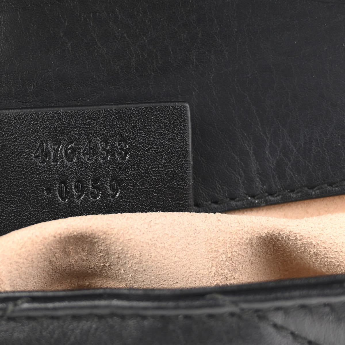 Gucc! GG Marmont Black Calfskin Leather – 1:1 Mirror Quality Handbag - Image 5