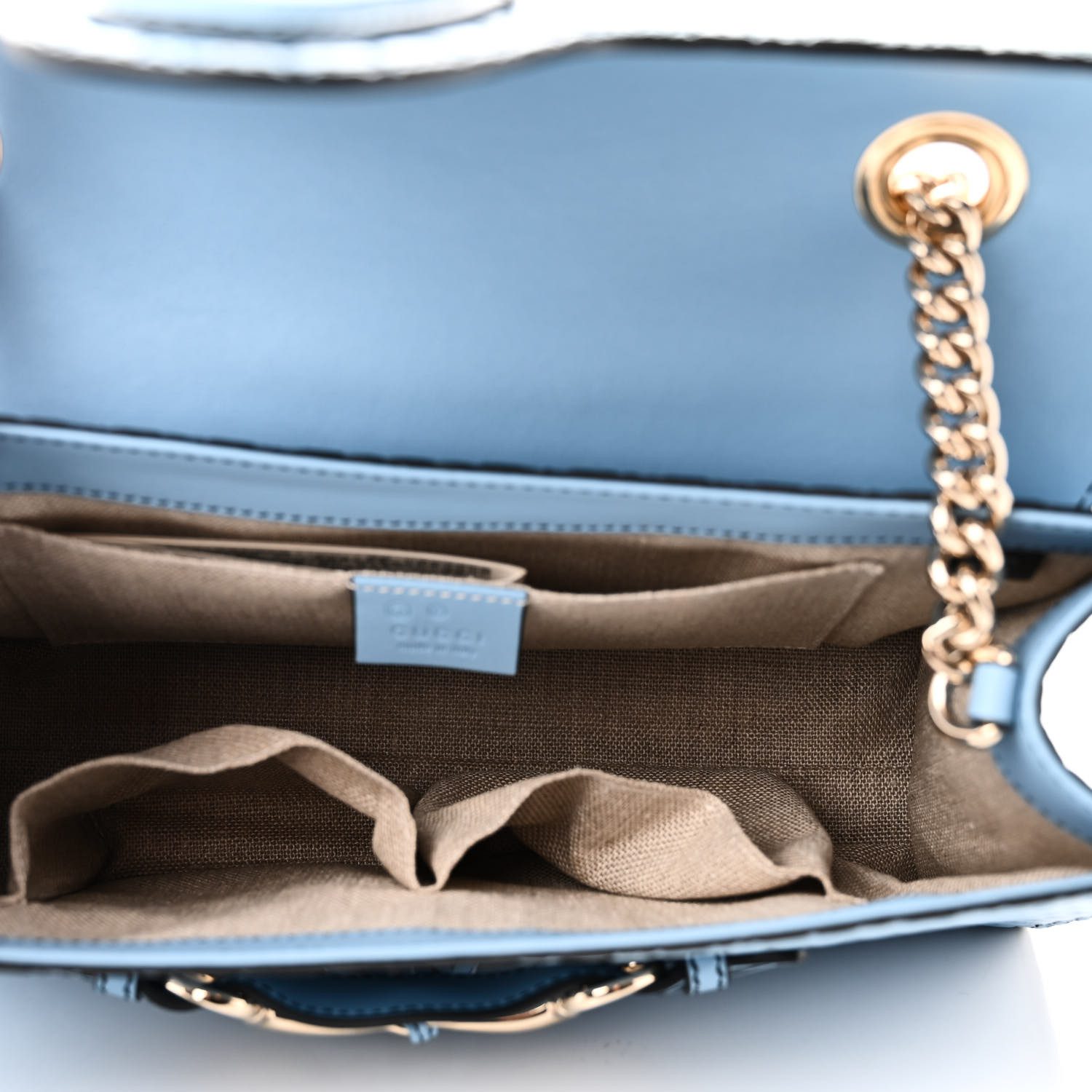Interior Gucci superclone meduim emilly chain bags