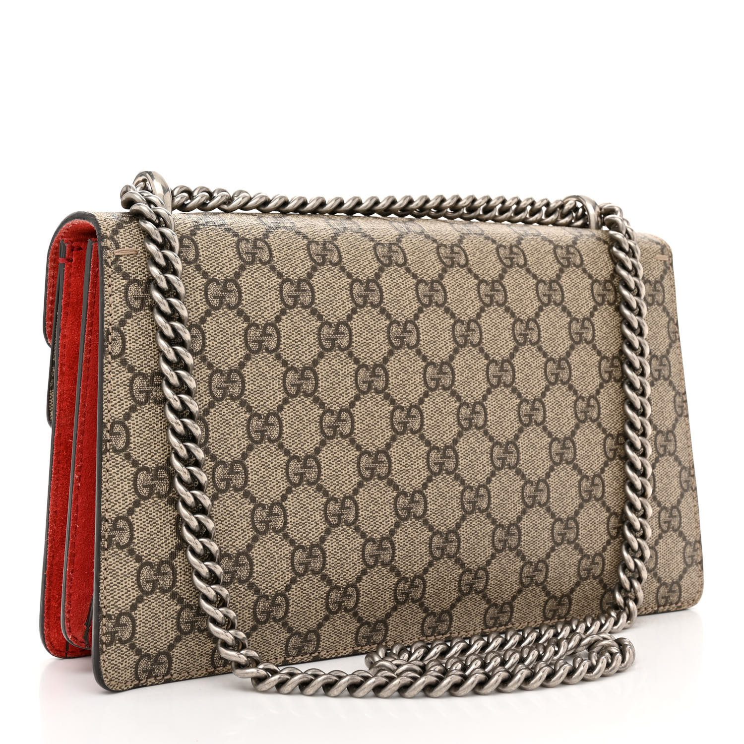 GG Supreme Monogram Small Dionysus Shoulder Bag Red – High-End Replica - Image 4