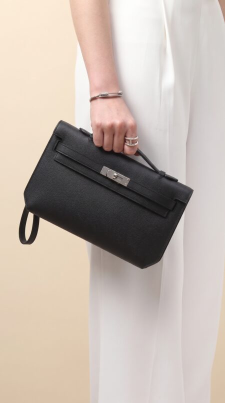 Herme$ Epsom Kelly Dépêches 25 Pouch – High-End Replica ShoulderBag